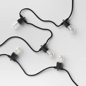 10ct LED Non-Drop Outdoor String Lights - Threshold